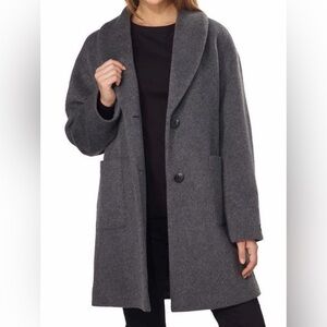 Derek Lam 10 Crosby Women's 2-Button Wool Coat